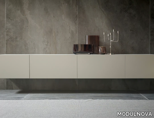 MH6 - Suspended wooden sideboard _ MODULNOVA