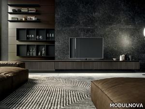 SKILL - Eucalyptus TV wall system _ MODULNOVA