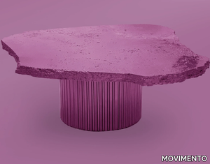 11.07 - Low travertine coffee table _ MOVIMENTO