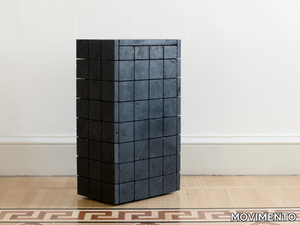 ANTHRACITE COAL - Stone pedestal _ MOVIMENTO