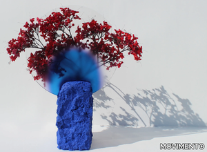 LAGOON - Handmade vase in volcanic rock _ MOVIMENTO