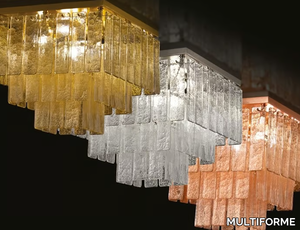 CHARLESTON - LED Murano glass ceiling lamp _ MULTIFORME