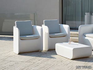 NOVA - Garden armchair with armrests _ MY YOUR