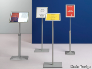 Lecterns snap frames - Aluminium bookstand _ Made Design