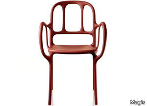 MILÀ - Stackable polypropylene chair _ Magis