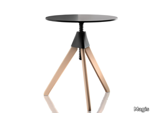 TOPSY – THE WILD BUNCH - Height-adjustable round coffee table _ Magis