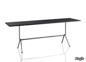 OFFICINA - Rectangular galvanized plate table _ Magis