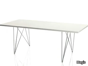 XZ3 - Rectangular MDF table _ Magis