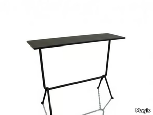 OFFICINA - Rectangular galvanized plate console table _ Magis