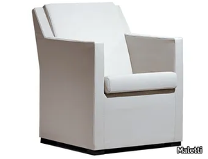 MODERN - Guest chair with armrests _ Maletti