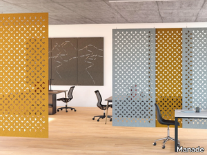 ECLIPSE - PET hanging acoustic panel _ Manade