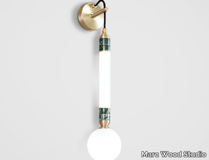 GREENSTONE SMALL - LED metal wall lamp _ Marc Wood Studio