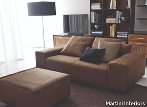 CONVIVIO CONTEMPORARY - 2 seater leather sofa _ Martini Interiors