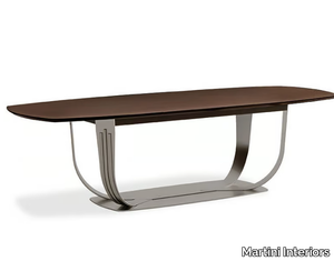 ROGER - Extending rosewood dining table _ Martini Interiors