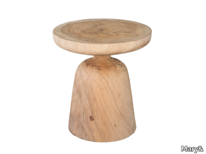 ATLAS - Round solid wood coffee table _ Mary&