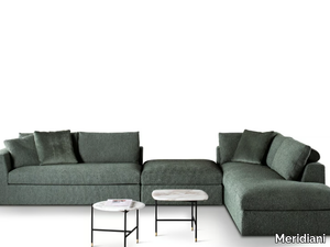 LOUIS - Modular fabric sofa with removable cover _ Meridiani