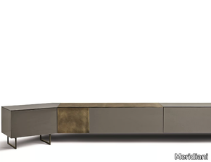 RUBEN - Wooden sideboard with doors _ Meridiani