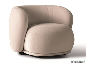 RENÉ - Fabric armchair _ Meridiani