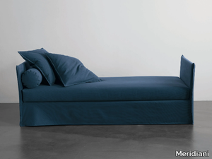 FOX - Upholstered fabric day bed _ Meridiani