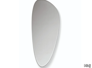 SPOT L - Oval wall-mounted mirror _ Midj