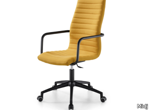 STAR DPA - Swivel fabric office chair with armrests _ Midj