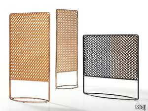 SUNRISE - Leather screen and painted metal structure _ Midj