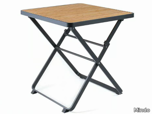 MINDO 121 - Square folding bamboo garden table _ Mindo