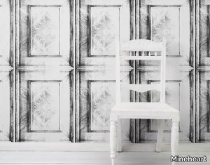 ALMOST WHITE DUTCH INLAY - Motif vinyl wallpaper _ Mineheart