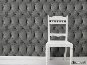 CHESTERFIELD - Textile effect vinyl wallpaper _ Mineheart