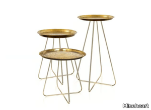 NEW CASABLANCA - Round metal coffee table _ Mineheart