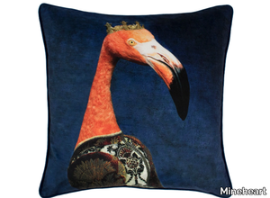 PRINCESS FLAMINIA - Square velvet cushion _ Mineheart