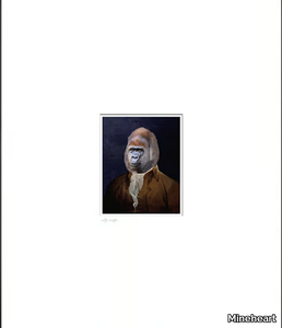 GORILLA - Canvas print _ Mineheart