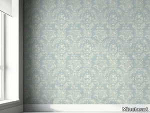 NEW WORLD DAMASK - Damask fire retardant non-woven paper wallpaper _ Mineheart