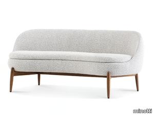 SENDAI - Curved fabric sofa _ Minotti