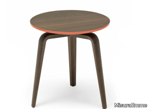 GRAMERCY - Round wooden coffee table _ MisuraEmme