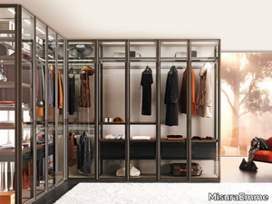 PALO ALTO - Corner sectional walk-in wardrobe _ MisuraEmme