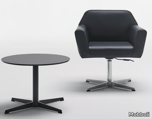 JAPAN 15.000 BG - With 4-spoke base height-adjustable leather chair _ Mobboli