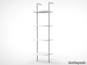 URBAN AM 02 - Open floor-ceiling mounted shelving unit _ Mobilspazio