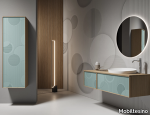 D33 - Wall-mounted vanity unit _ Mobiltesino