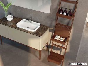 SU12 - Ash bathroom cabinet / towel rack _ Mobiltesino