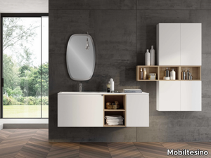 UR07 - Single wall-mounted vanity unit _ Mobiltesino