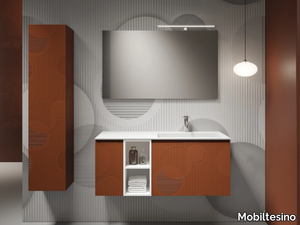 UR51 - Wall-mounted vanity unit _ Mobiltesino