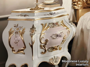 11204 - Bedside table with drawers _ Modenese Luxury Interiors