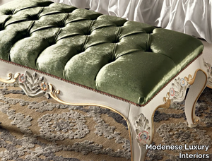 11519 - Baroque upholstered bench _ Modenese Luxury Interiors