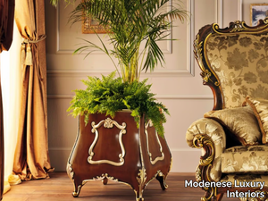 11638 - Solid wood vase _ Modenese Luxury Interiors