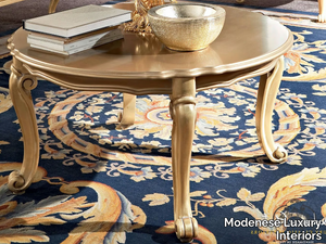 13647 - Round low coffee table for living room _ Modenese Luxury Interiors