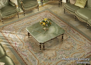 14603 - Low square marble coffee table _ Modenese Luxury Interiors