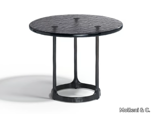 ASTER - Round glass coffee table _ Molteni & C.