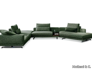 OCTAVE - Sectional fabric sofa _ Molteni & C.