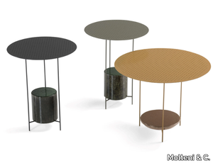 PANNA COTTA OUTDOOR - Round garden side table _ Molteni & C.